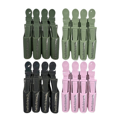 Hello Bleach The Croc Clip Forest x 4