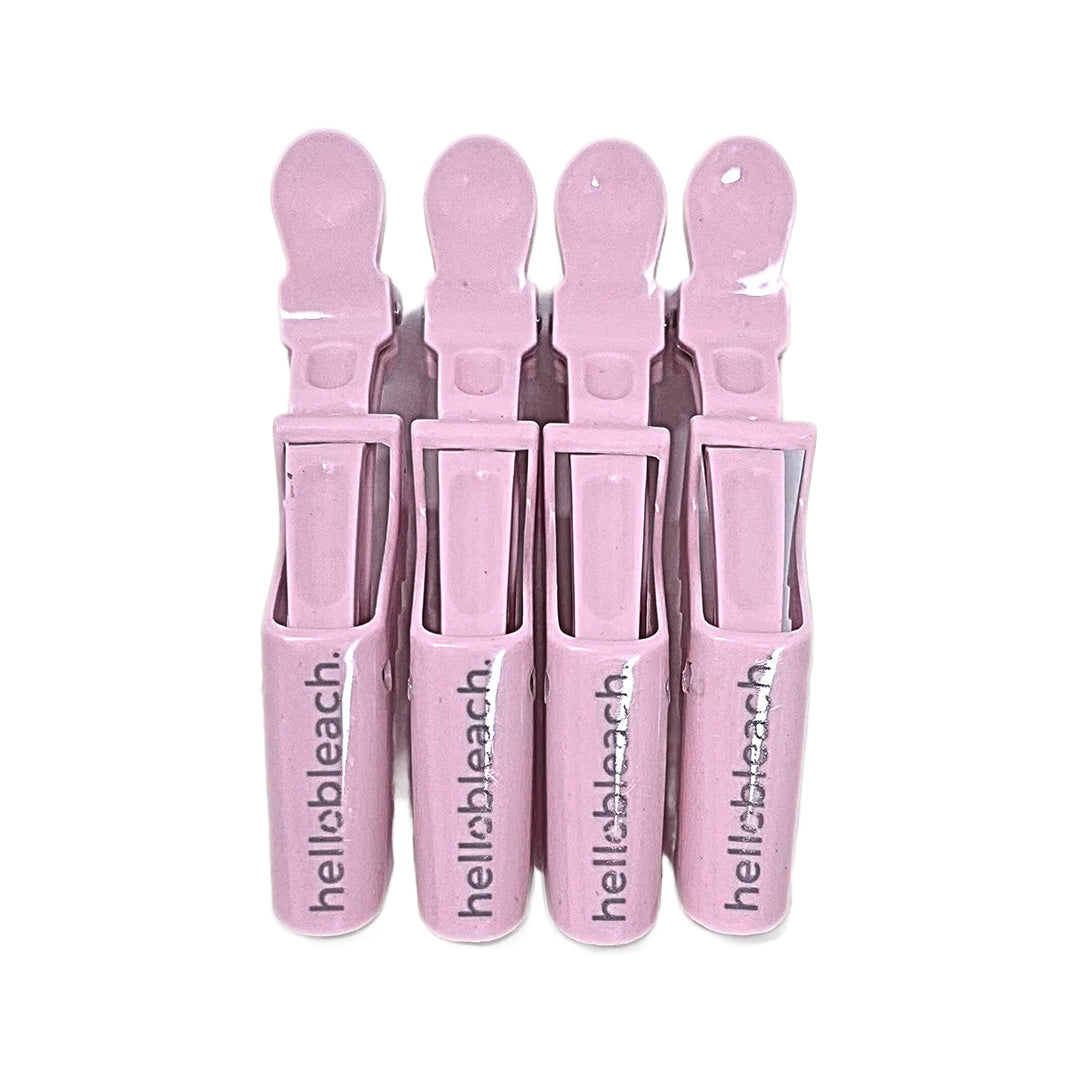 Hello Bleach The Croc Clip Bby Pink x 4