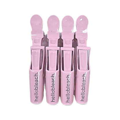 Hello Bleach The Croc Clip Bby Pink x 4
