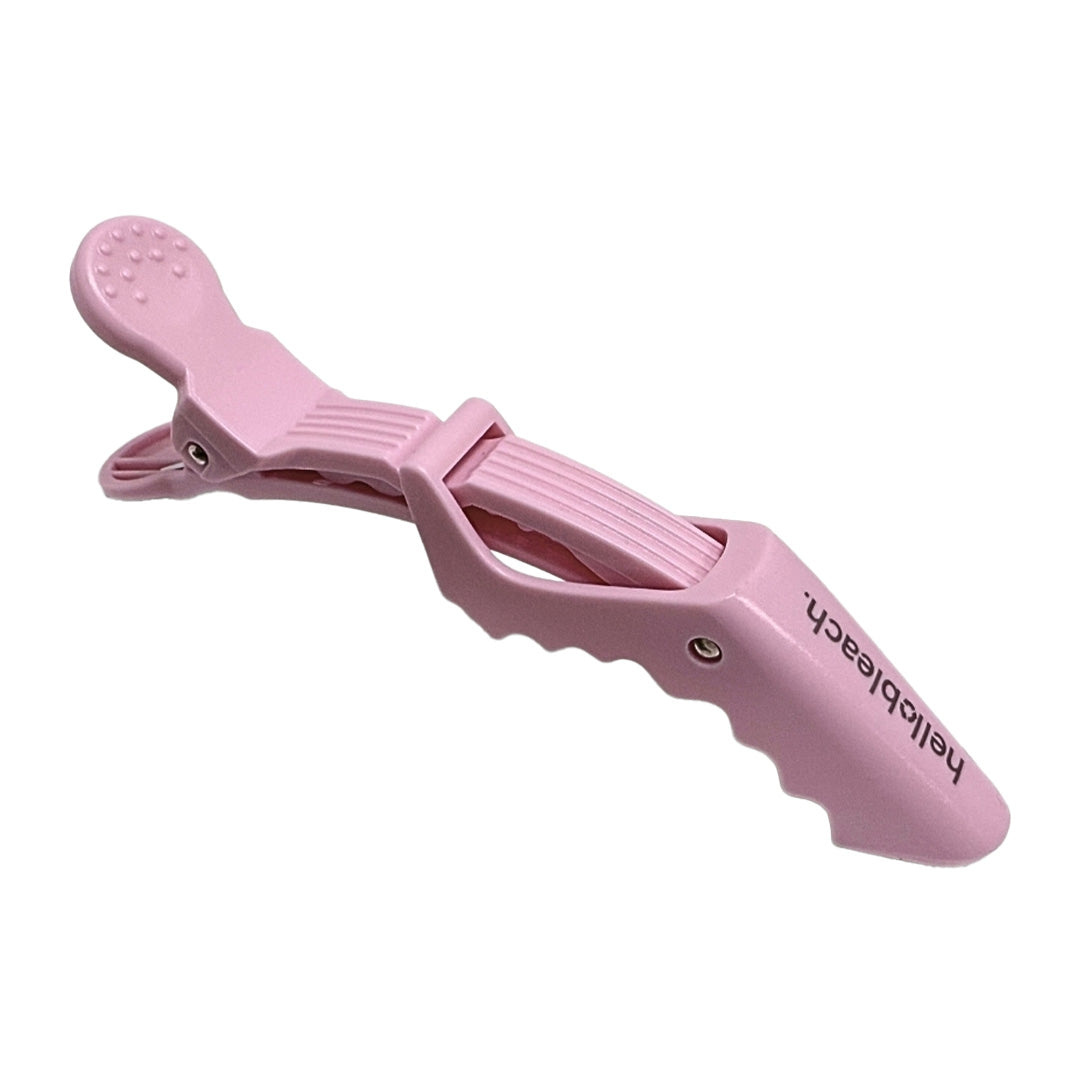 Hello Bleach The Jumbo Croc Clip Bby Pink x 4