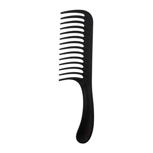 Denman D28 Wide Tooth Detangling Comb Matt Black