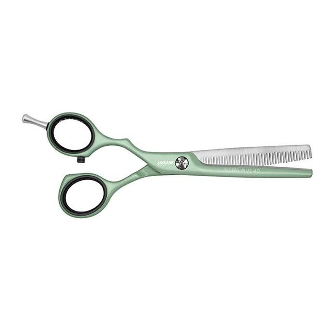 Jaguar Pastel Plus Matcha Left Thinner Scissor 5.25in
