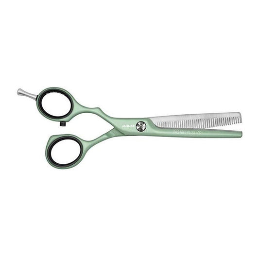 Jaguar Pastel Plus Matcha Left Thinner Scissor 5.25in
