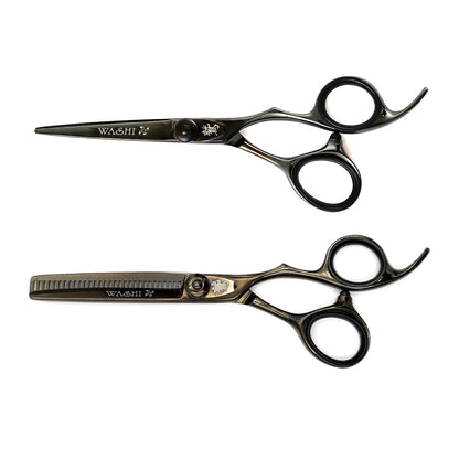 Washi 5.5" Black Titanium Scissor Set