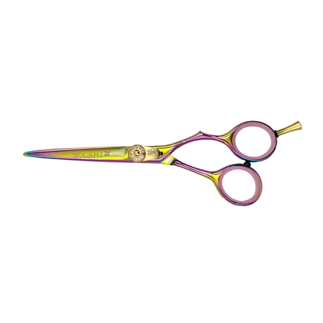 Washi Gold Rainbow 5" Titanium Scissors
