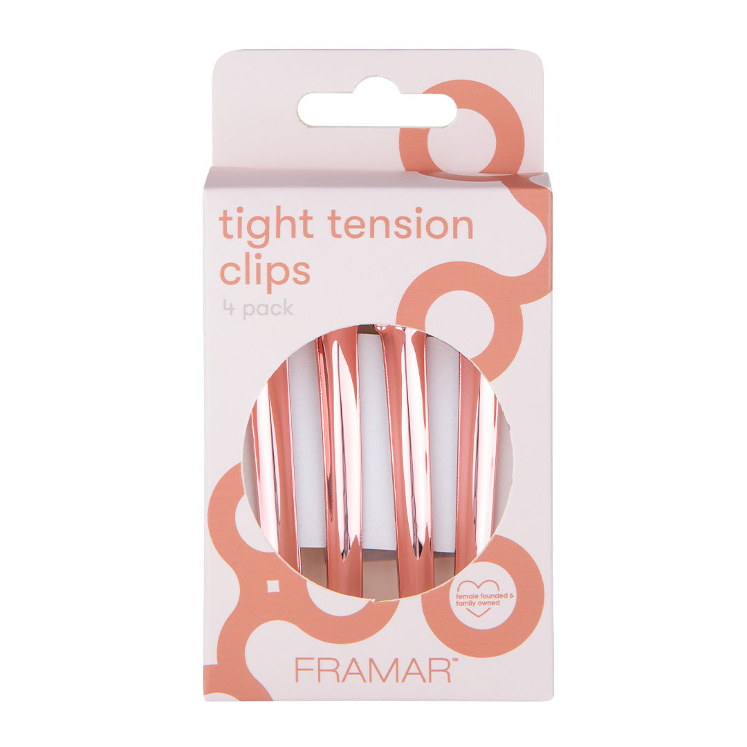 Framar Tight Tension Clips Rose Gold