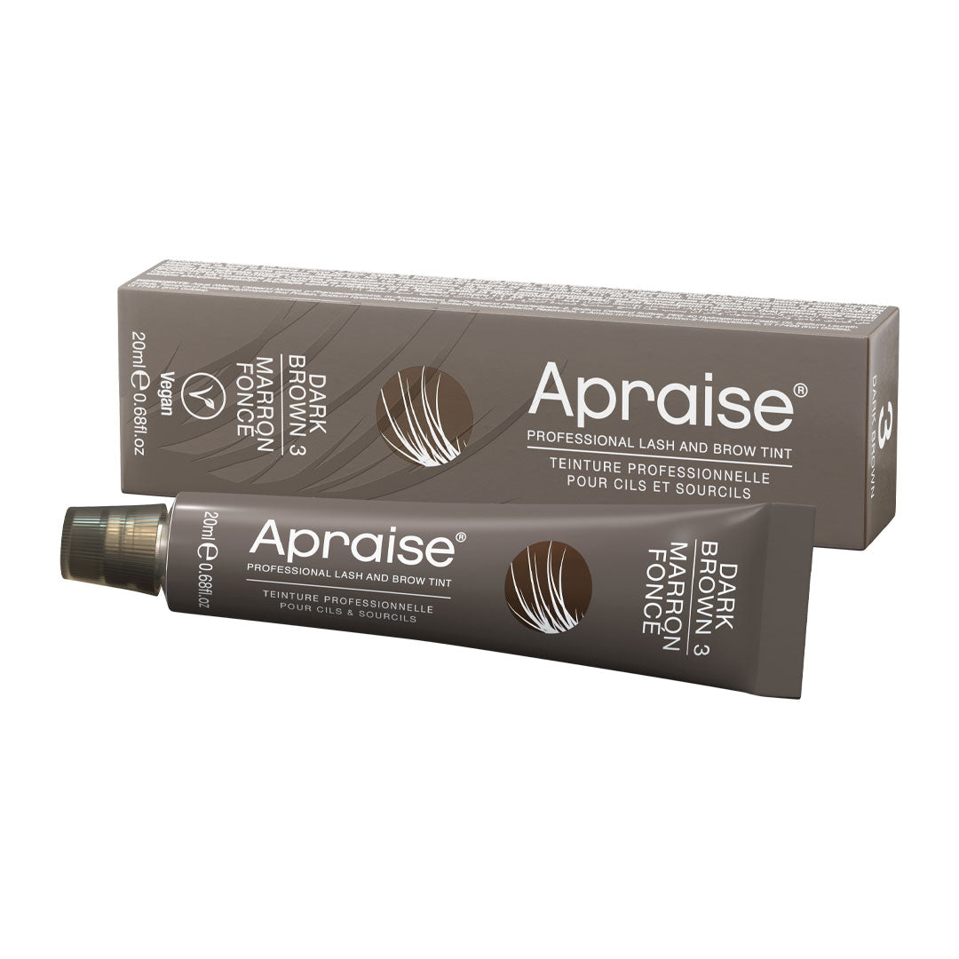 Apraise Vegan Lash + Brow Tint Dark Brown 3.0 20ml