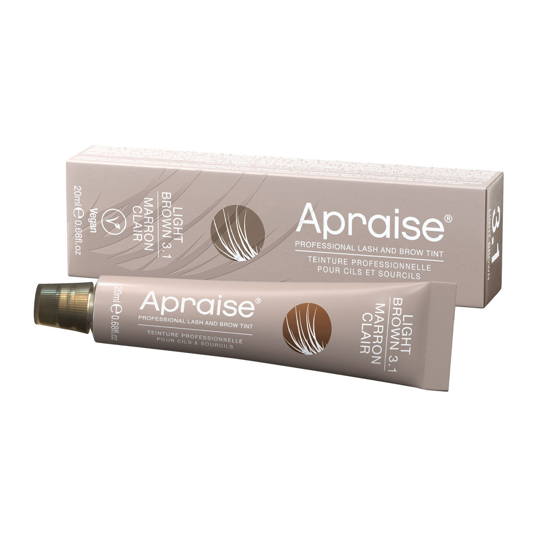 Apraise Vegan Lash + Brow Tint Light Brown 3.1 20ml