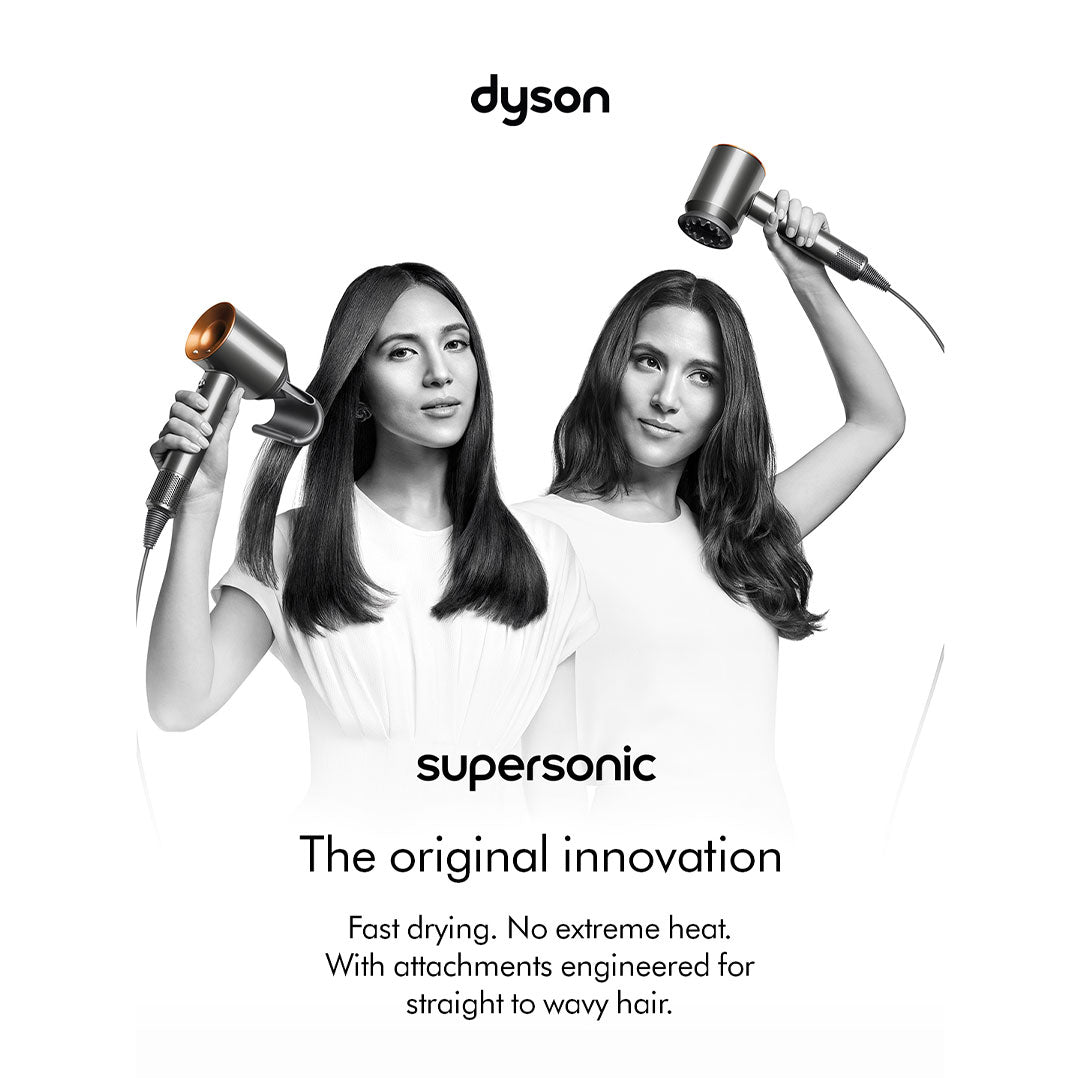 Dyson Supersonic Hair Dryer Straight and Wavy Prussian Blue and Copper