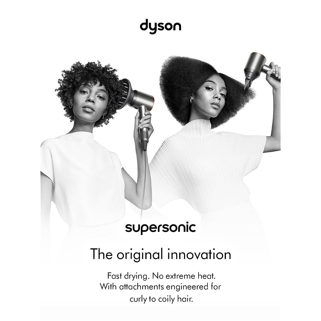 Dyson Supersonic Hair Dryer Curly and Coily Prussian Blue and Copper