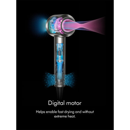Dyson Supersonic Hair Dryer Curly and Coily Prussian Blue and Copper
