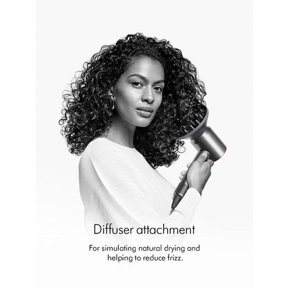 Dyson Supersonic Hair Dryer Curly and Coily Prussian Blue and Copper