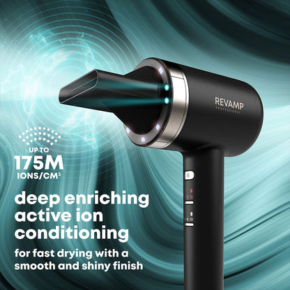 Revamp Tri-Care Infrared Ionic Hair Dryer