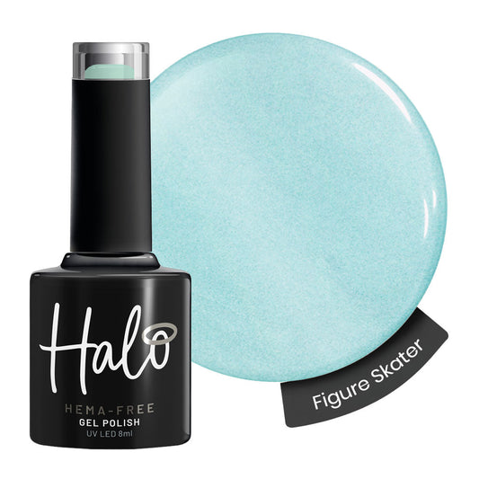 Halo Hema Free Gel Polish Figure Skater 8ml Snow Angel Collection