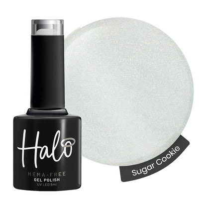 Halo Hema Free Gel Polish Sugar Cookie 8ml Snow Angel Collection