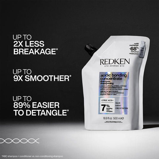 Redken Acidic Bonding Concentrate Shampoo Refill 500ml