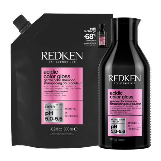 Redken Acidic Color Gloss Shampoo Refill Bundle