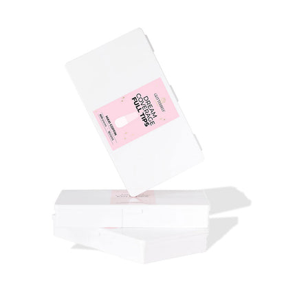 Glitterbels Dream Cover Full Tips Coffin Maxi Box of 600