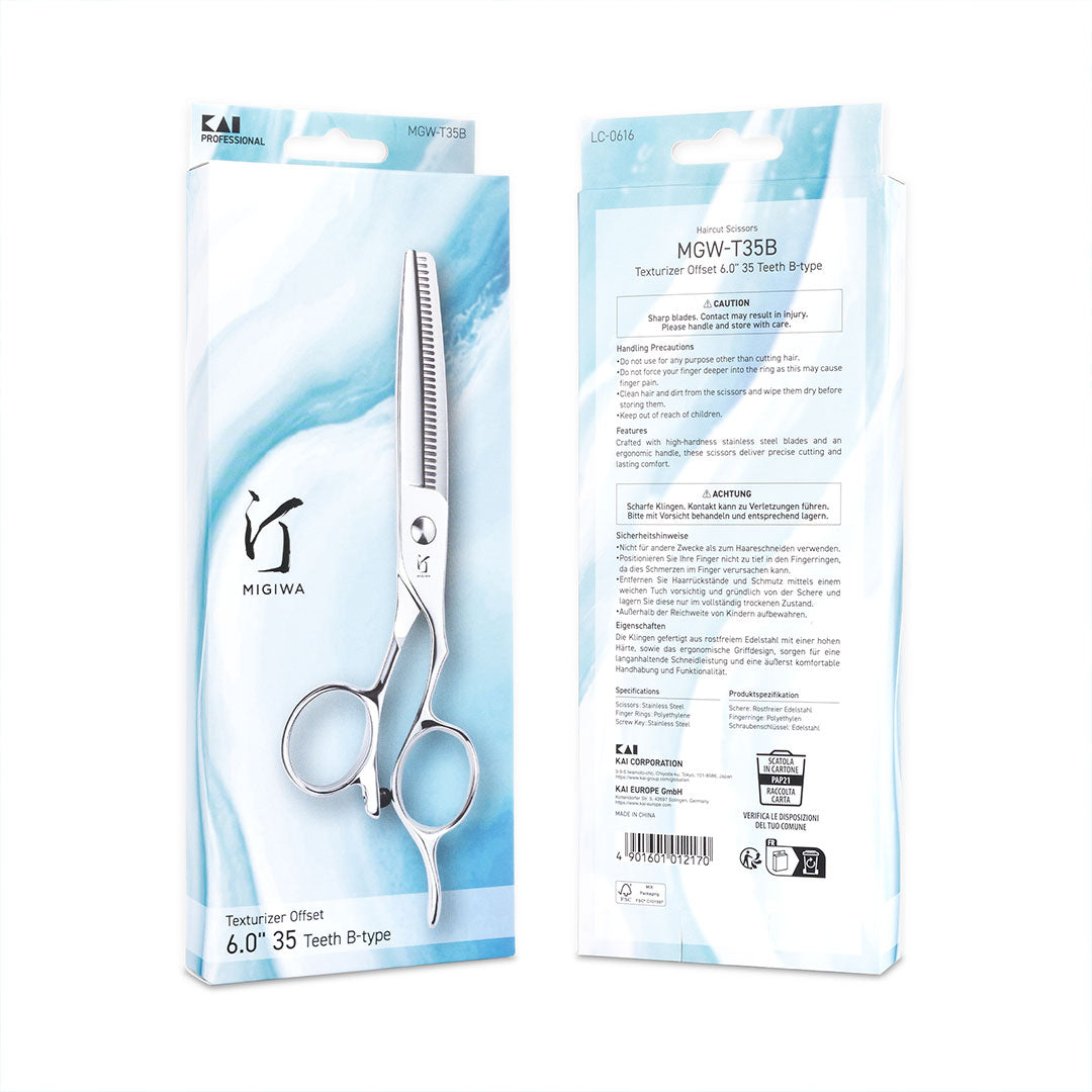 Migiwa Offset Texturiser Scissor 35 Teeth B Type