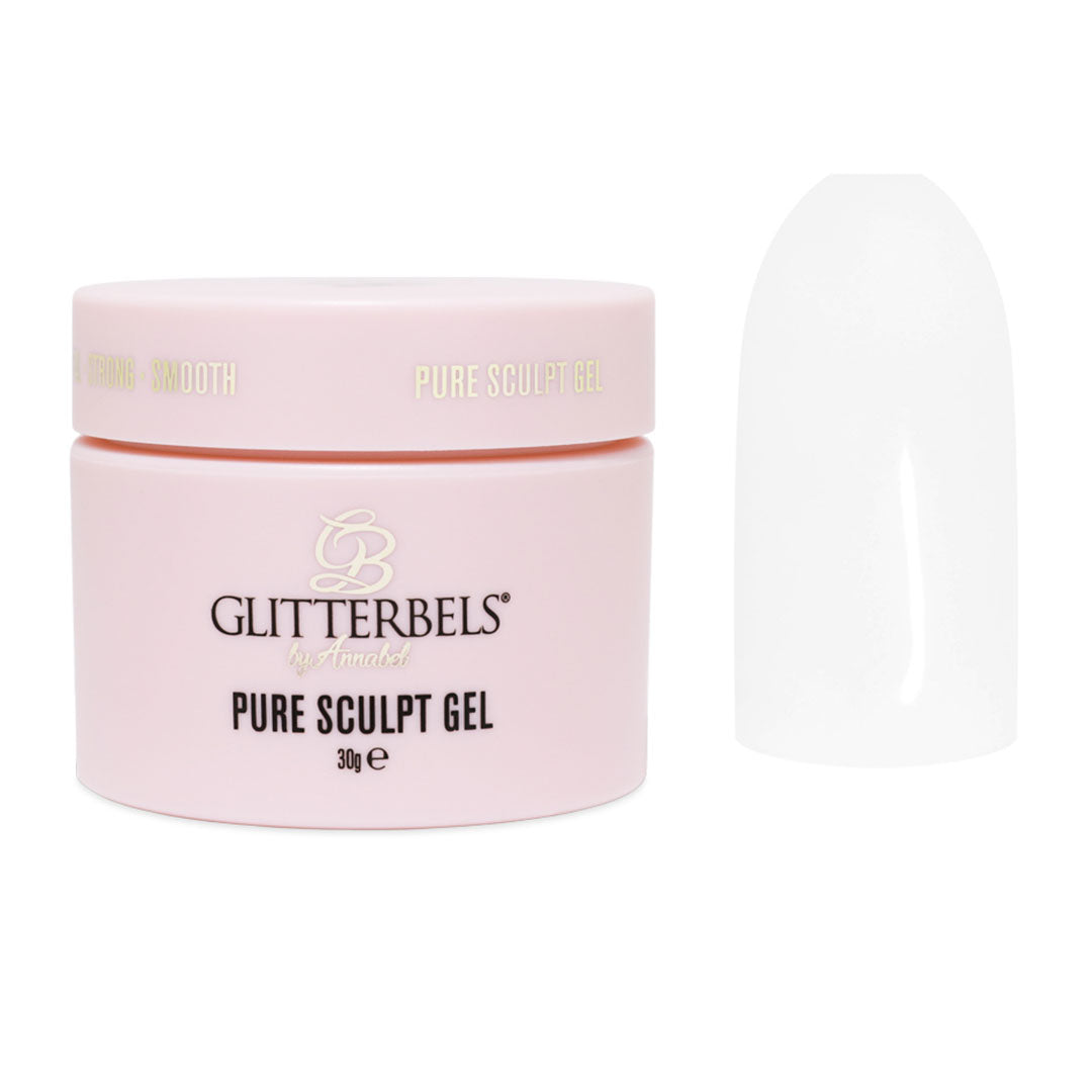 Glitterbels Pure Sculpt Statue White Hard Gel 30g