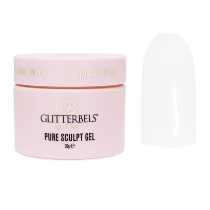 Glitterbels Pure Sculpt Statue White Hard Gel 30g