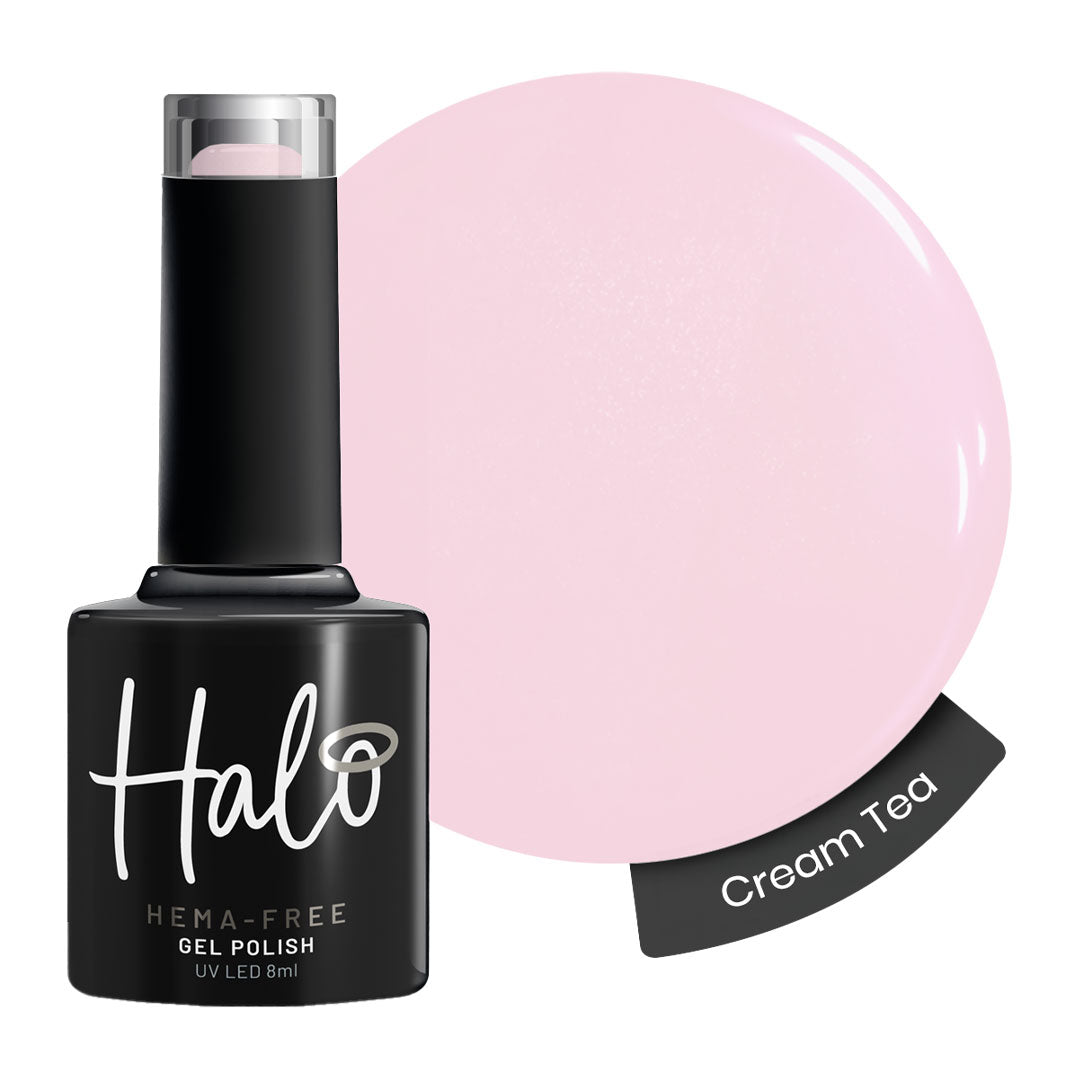Halo Hema Free Gel Polish Cream Tea 8ml The Garden Party Collection