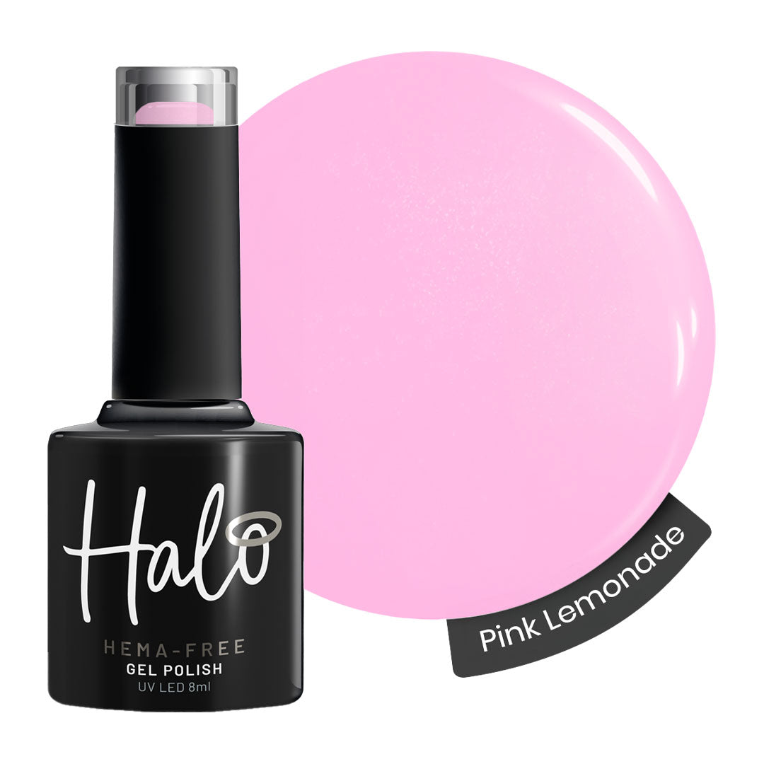 Halo Hema Free Gel Polish Pink Lemonade 8ml The Garden Party Collection