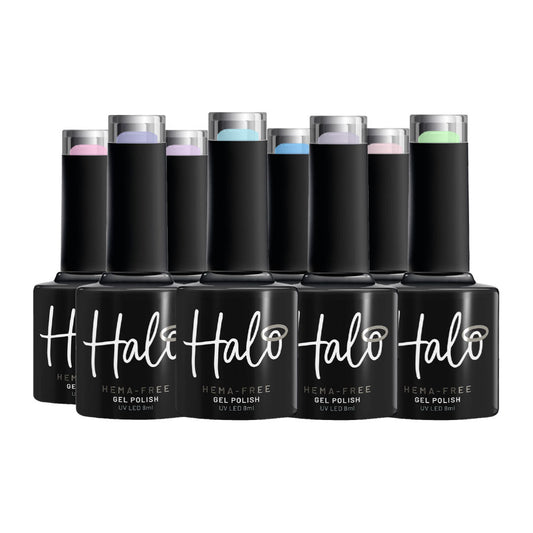 Halo Hema Free Gel Polish The Garden Party Collection x 8
