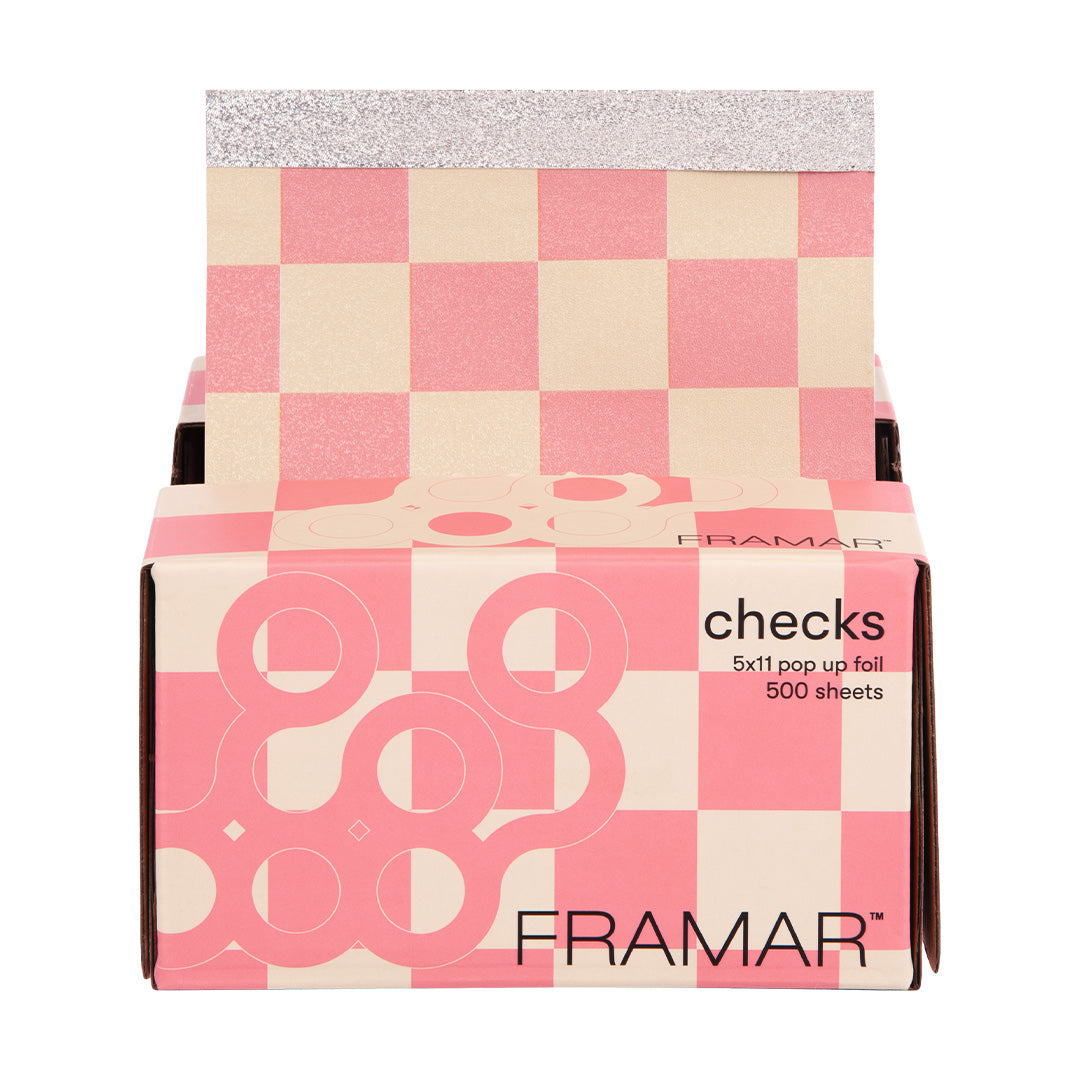Framar Checks Pop Up Foil Sheets x 500 (5 x 11''/28 x 13cm)