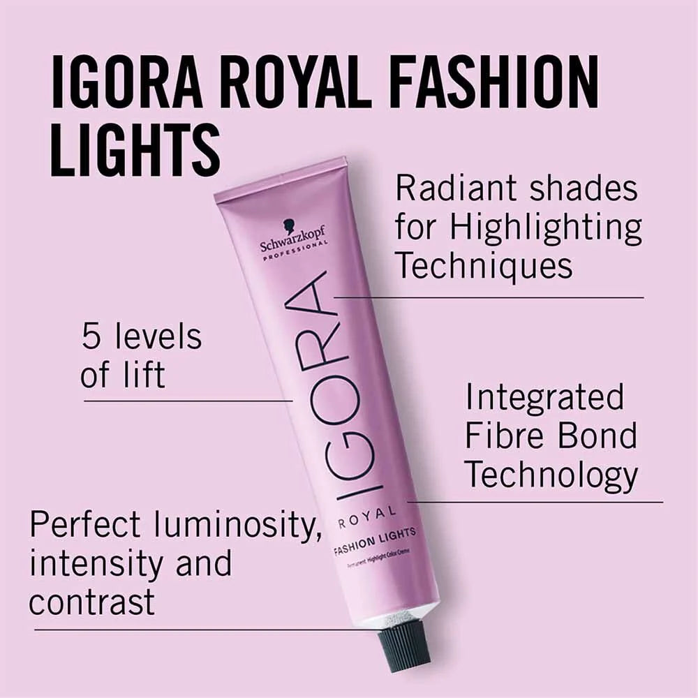 Schwarzkopf Professional Igora Fashion Lights Permanent Hair Colour -  L-88 - 60ml