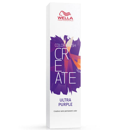 Wella Professionals Color Fresh Create Semi Permanent Hair Colour - Ultra Purple - 60ml