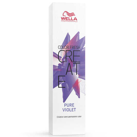 Wella Professionals Color Fresh Create Semi Permanent Hair Colour - Pure Violet - 60ml