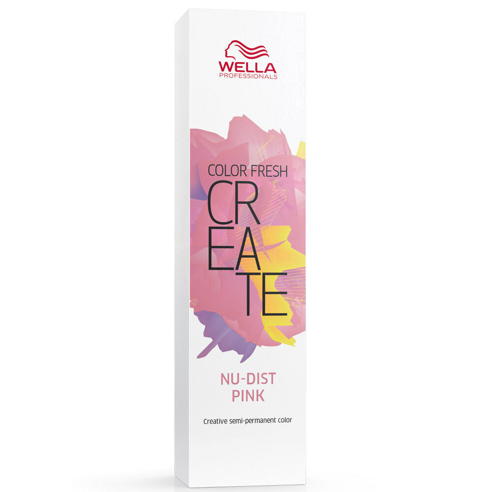 Wella Professionals Color Fresh Create Semi Permanent Hair Colour - Nudist Pink - 60ml