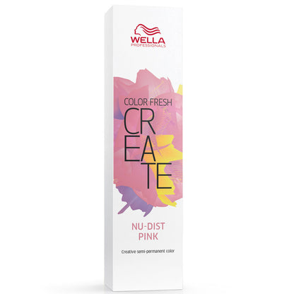 Wella Professionals Color Fresh Create Semi Permanent Hair Colour - Nudist Pink - 60ml