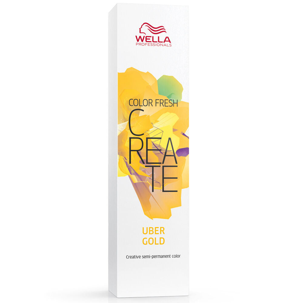 Wella Professionals Color Fresh Create Semi Permanent Hair Colour - Uber Gold - 60ml