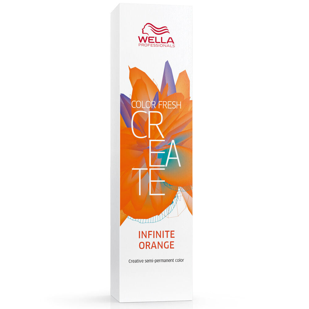 Wella Professionals Color Fresh Create Semi Permanent Hair Colour - Infinite Orange - 60ml