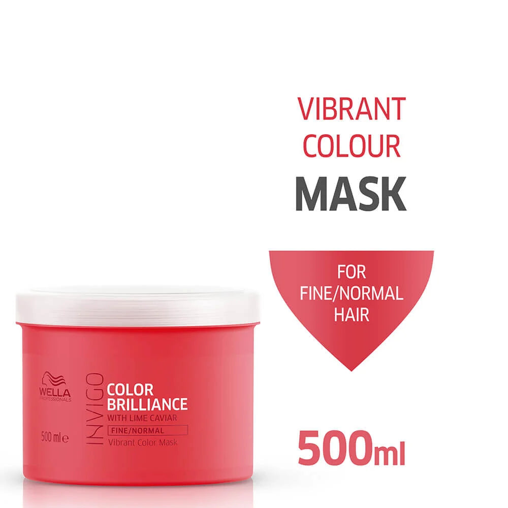 Wella Professionals Invigo Color Brilliance Mask Fine/Normal - 500ml