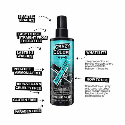 Crazy Color Pastel Spray  - Bubblegum - 250ml