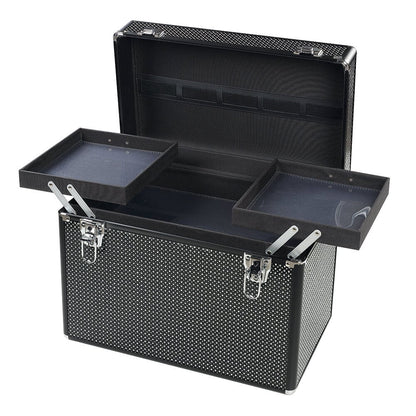 S-PRO Large Vanity Case, Black, Diamond