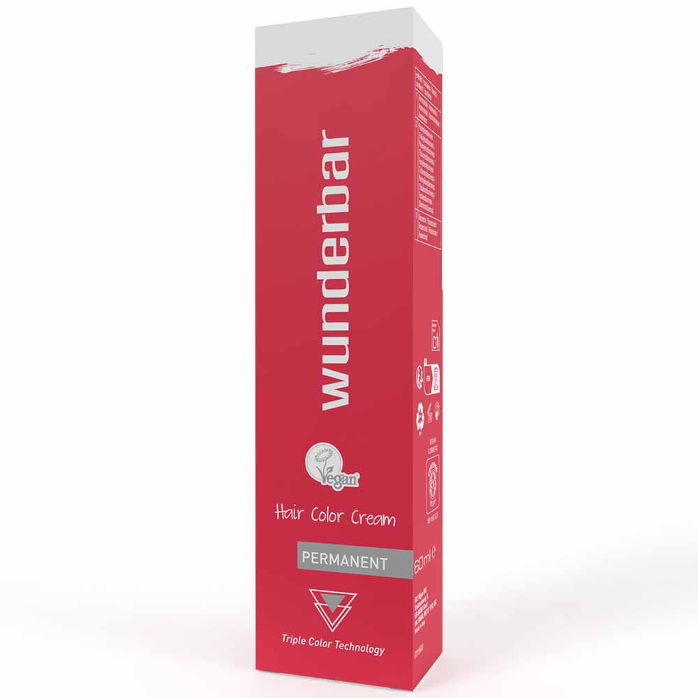 Wunderbar Permanent Hair Color Cream 8/1 60ml