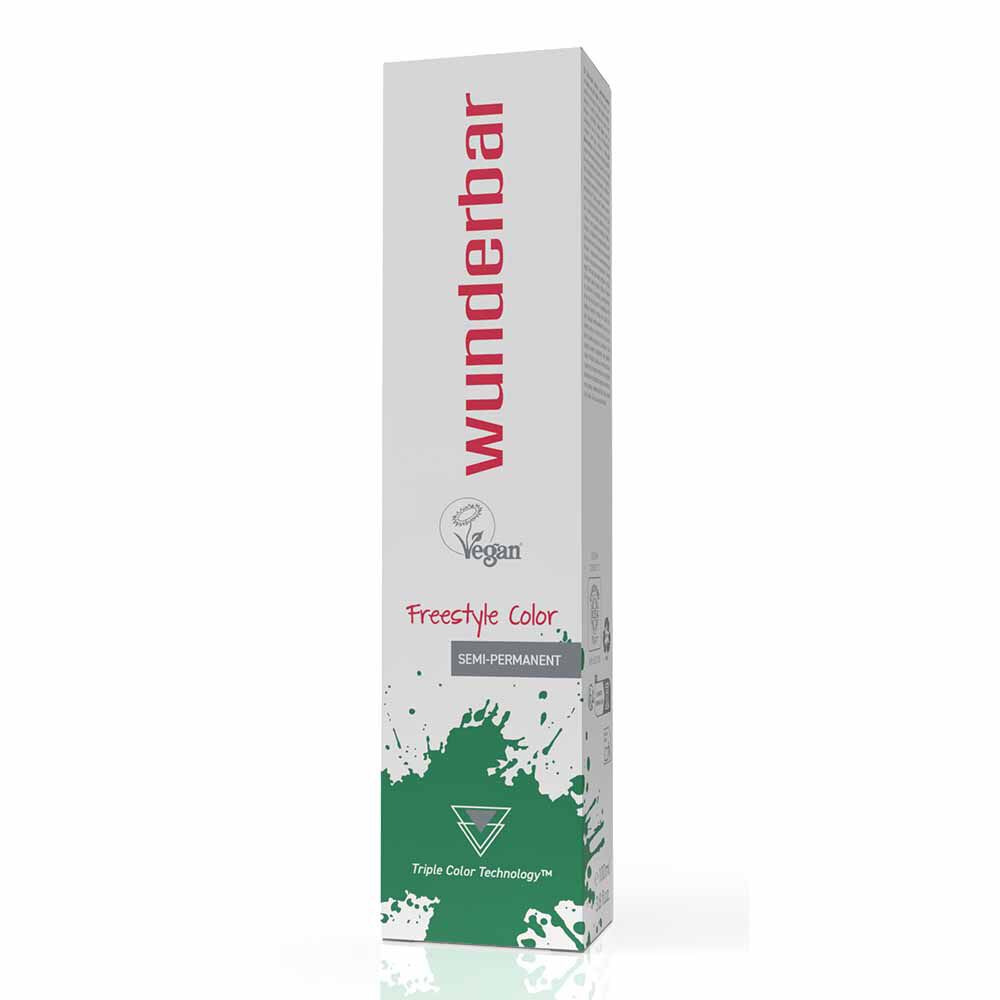 Wunderbar Freestyle Color Semi-Permanent Hair Colour - Green - 100ml