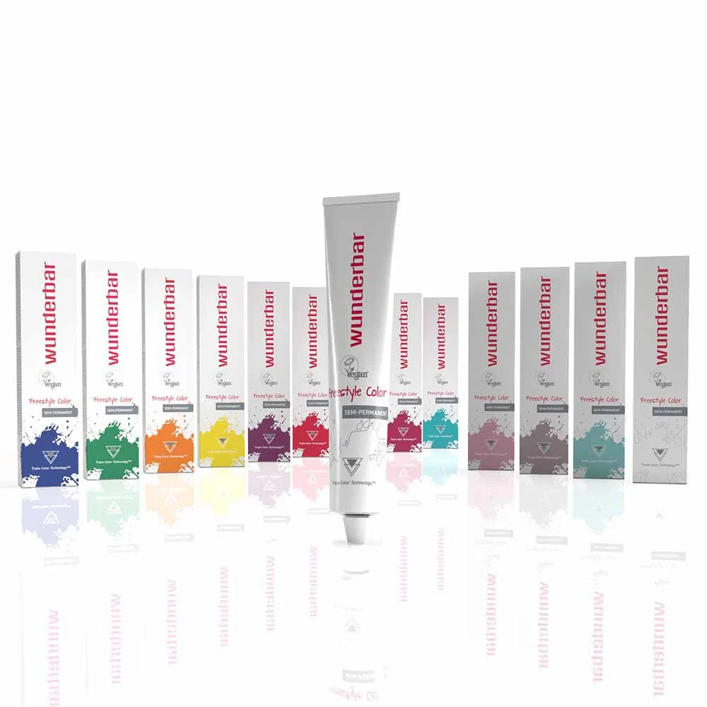 Wunderbar Freestyle Color Semi-Permanent Hair Colour - Orange - 100ml