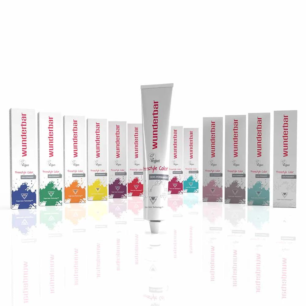 Wunderbar Freestyle Color Semi-Permanent Hair Colour - Violet - 100ml