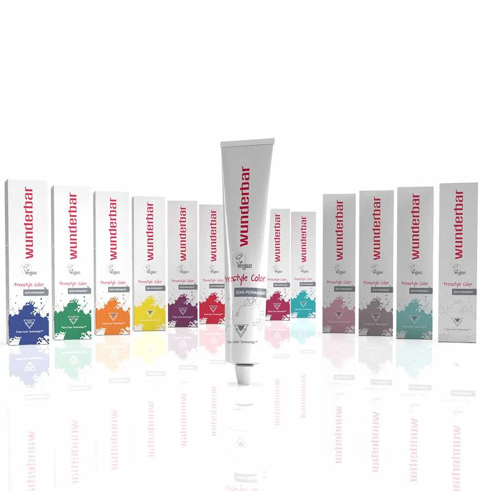 Wunderbar Freestyle Color Semi-Permanent Hair Colour - Yellow - 100ml