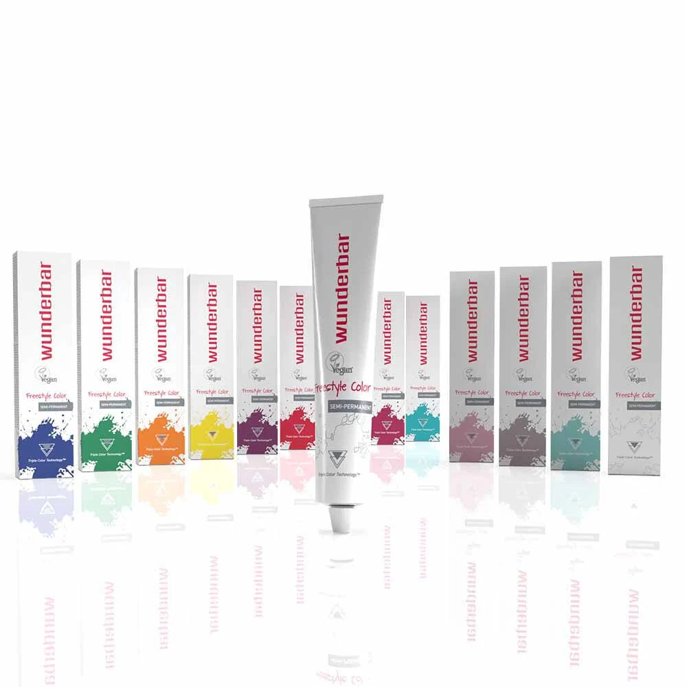 Wunderbar Freestyle Color Semi-Permanent Hair Colour - Azure - 100ml