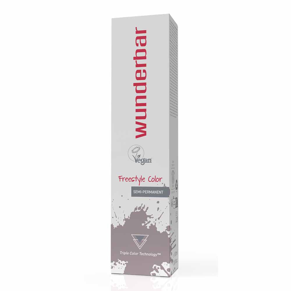Wunderbar Freestyle Color Semi-Permanent Hair Colour - Grey - 100ml