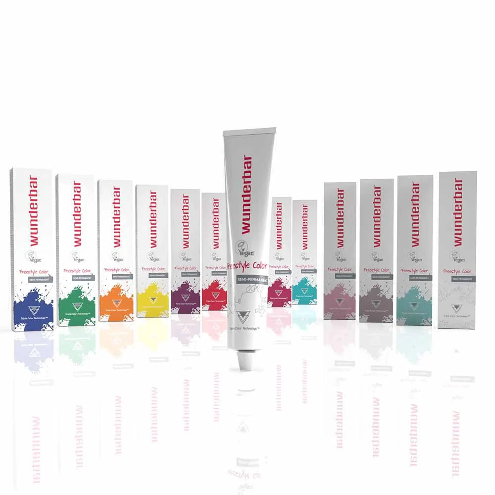 Wunderbar Freestyle Color Semi-Permanent Hair Colour - Rose - 100ml