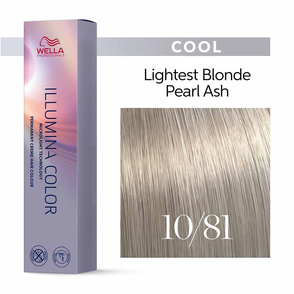 Wella Professionals Illumina Color Permanent Hair Colour 10/81 - 60ml