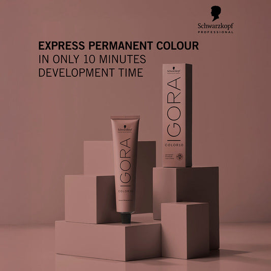 Schwarzkopf Professional Igora Color 10 Permanent Hair Colour - 9-12 Extra Light Blonde Cendre Ash - 60ml