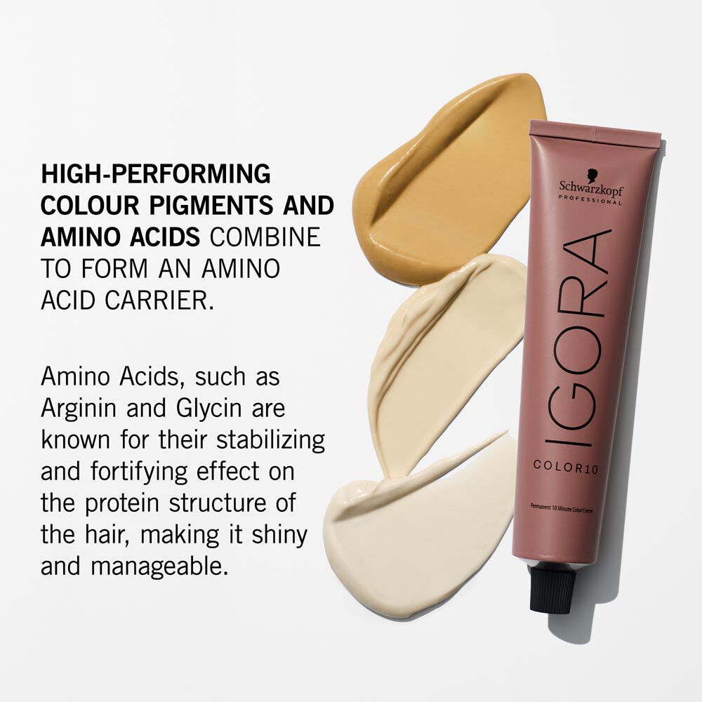 Schwarzkopf Professional Igora Color 10 Permanent Hair Colour - 9-12 Extra Light Blonde Cendre Ash - 60ml